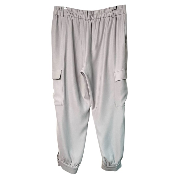 CONTEMPORAINE x SIMONS Beige Cargo Pants Multi Pocket US Sz 14 - Picture 4 of 10